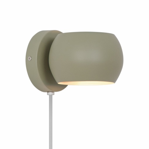 Aplica de perete cu lumina ambientala sus / jos Belir Dusty green