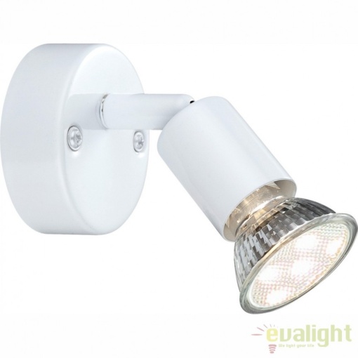 Aplica de perete design modern alba GU10 LED Olana / Oliwa 57381-1L GL