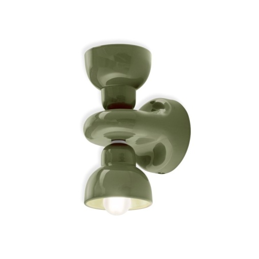 Aplica de perete din ceramica design italian realizata manual BERIMBAU