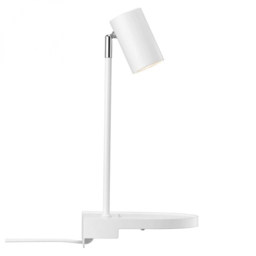 Aplica de perete, directionabila, port usb, design modern CODY alb 2112001001 NL