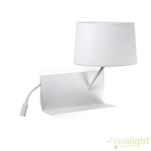 Aplica de perete / Lampa cu reader LED HANDY dormitor dreapta 28414
