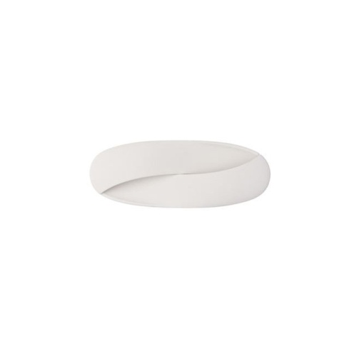 Aplica de perete LED design modern Infinity alb satin