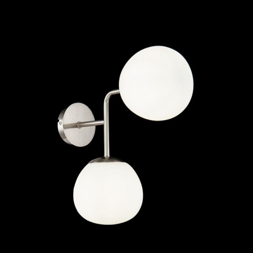 Aplica design deosebit Erich nickel, 2L MYMOD221-WL-02-N - Img 1