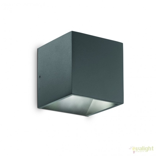 Aplica LED iluminat exterior IP54 Rubik ap 4000k ANTRACITE