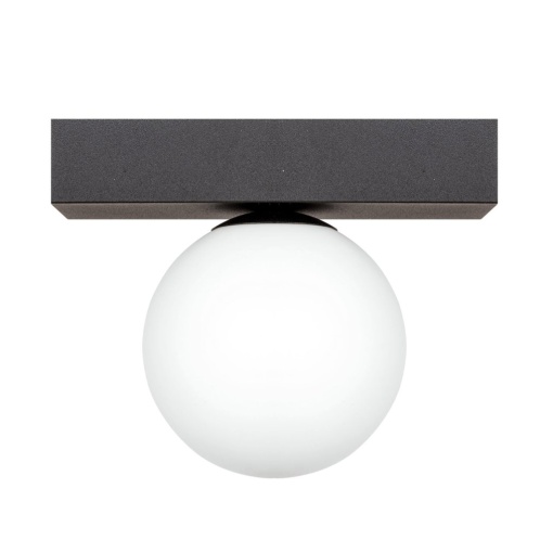 Aplica Perete sau Tavan, 1xG9, Negru, SPHERE