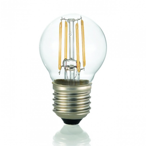 Bec LED E27 4W Sfera TRASPARENTE 4000K 153957