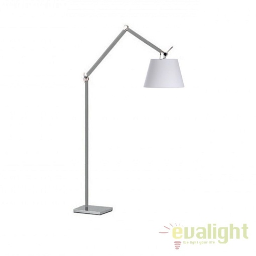 Lampadar directionabil design modern ZYTA L ALU alb - Img 1