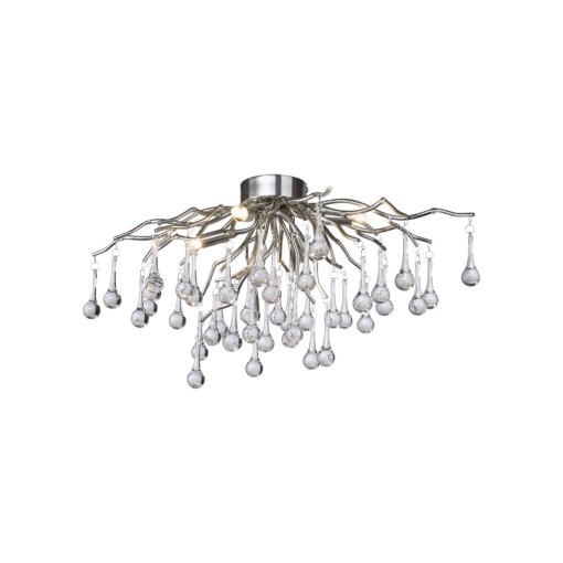 Lustra aplicata design magnific ICICLE crom, 30x60cm