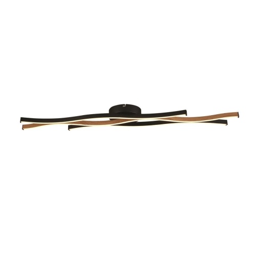 Lustra LED aplicata design modern Bloom Swirl