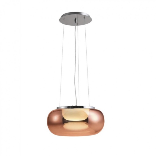 Lustra LED design modern 42cm Galactic copper ZZ AZ3161