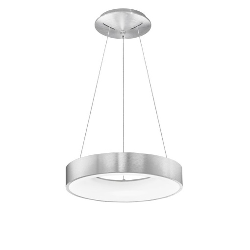 Lustra LED design modern circular RANDO THIN argintie 3000K NVL-9453434