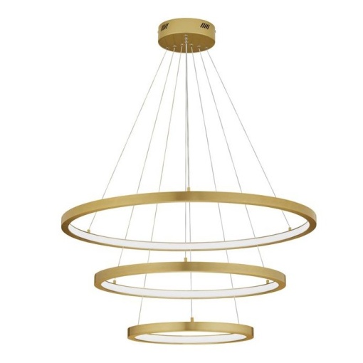 Lustra LED dimabila design circular EMPATIA D-80cm
