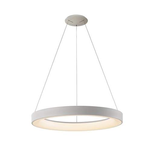 Lustra LED inteligenta design circular NISEKO II White 65cm