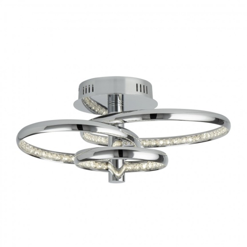 Lustra LED moderna aplicata Rings 28W 3133-3CC SRT
