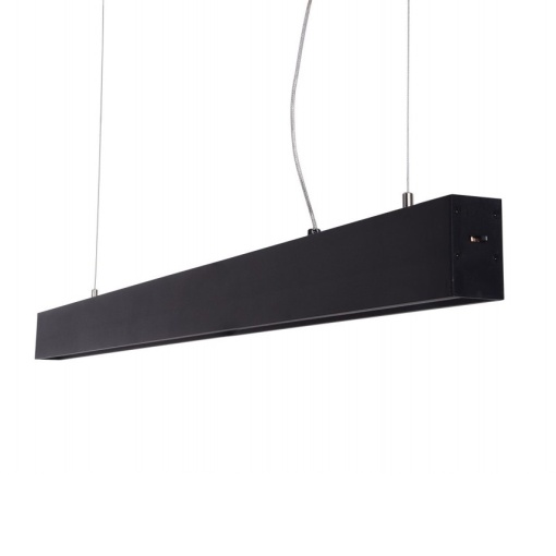 Lustra LED moderna design minimalist LINNEA 140cm negru