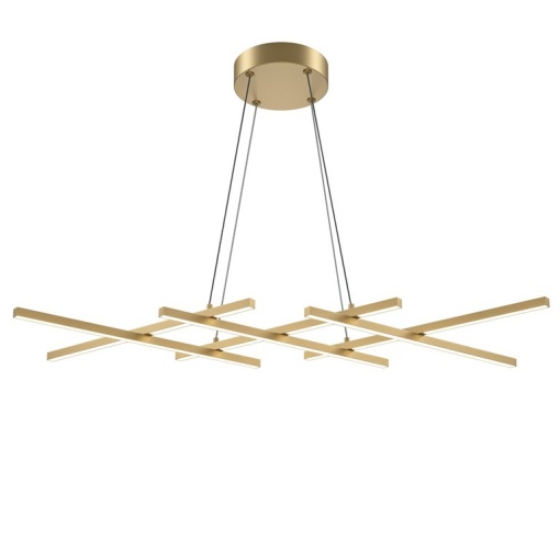 Lustra LED suspendata design geometric Halo alama