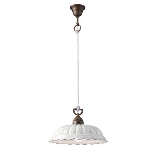 Lustra, Pendul rustic fabricat manual diametru 32cm Anita 061.08.OC