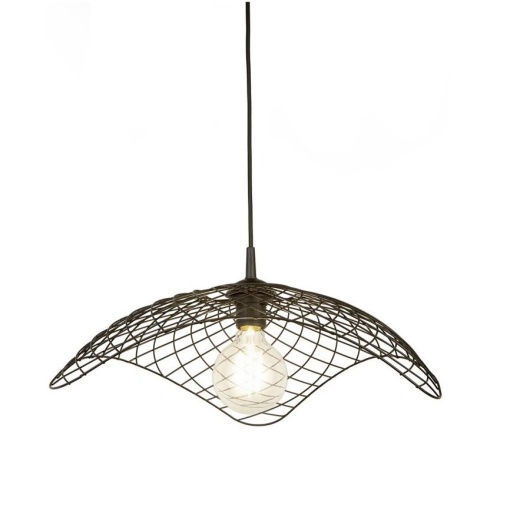 Lustra suspendata design deosebit Parachute negru