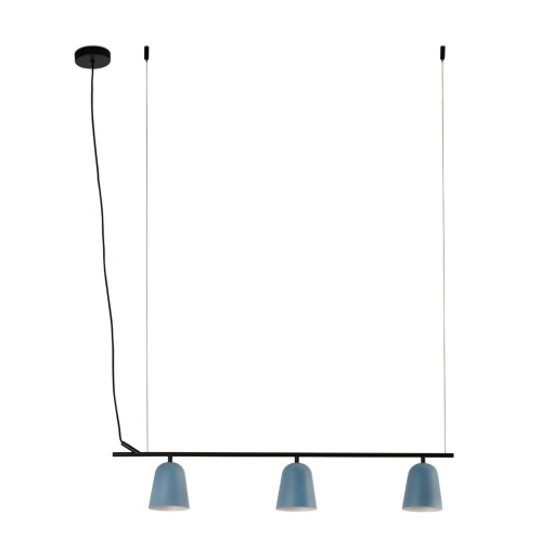 Lustra suspendata design modern Studio albastru