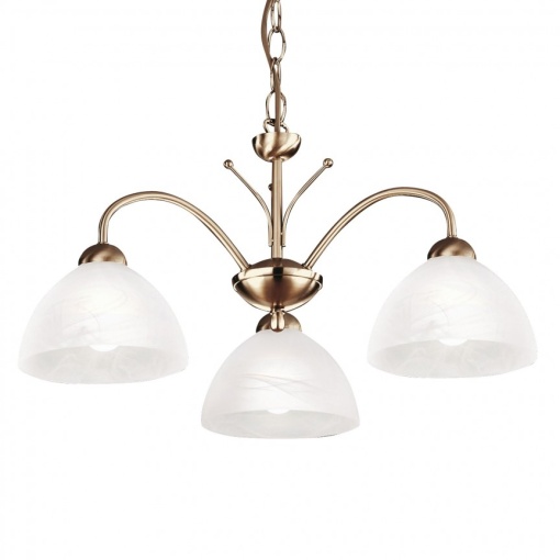 Lustra suspendata stil clasic Milanese 3L alama antic 1133-3AB SRT