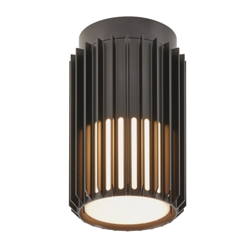 Mini Plafoniera exterior design nordic IP54 Aludra seaside negru