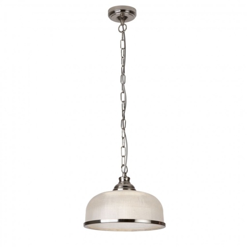 Pendul design clasic Bistro II argintiu satin 1682SS SRT