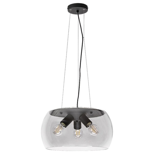 Pendul design modern Ursula negru 40cm