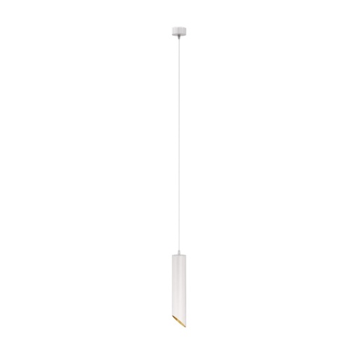 Pendul design tehnic Lipari alb, auriu