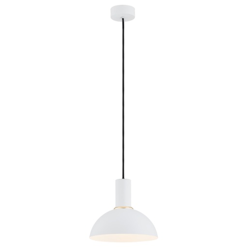 Pendul, Lustra suspendata design minimalist SINES 22cm, alb