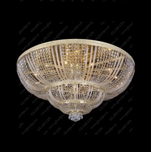 Plafoniera cristal Bohemia L15 505/27/3; F 3 floor, arms