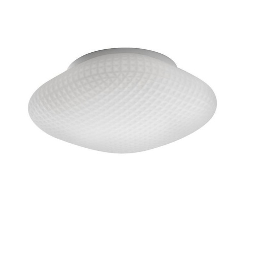 Plafoniera pentru baie moderna IP44 Sens sticla alba NVL-838122