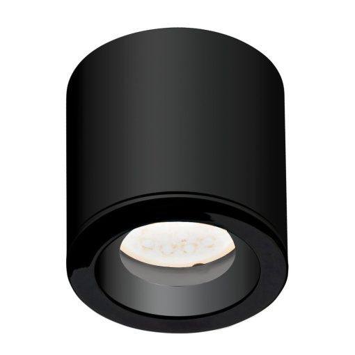 Spot aplicat design minimalist cu protectie IP65 FORM negru