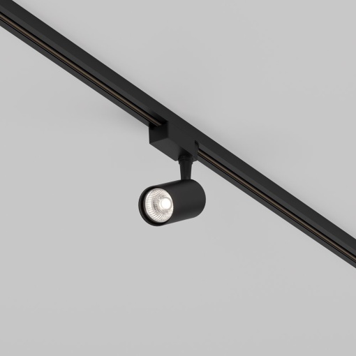 Spot LED, accesoriu pentru sinele monofazate Unity, Vuoro negru 4000K - Img 1