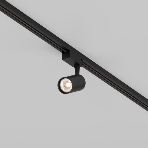 Spot LED, accesoriu pentru sinele monofazate Unity, Vuoro negru - Img 1