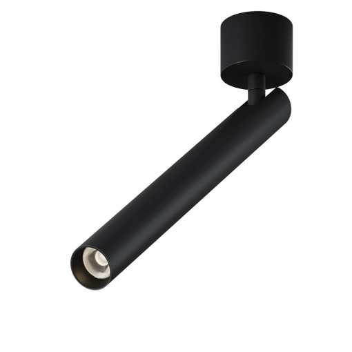 Spot LED aplicat directionabil stil minimalist Focus T negru