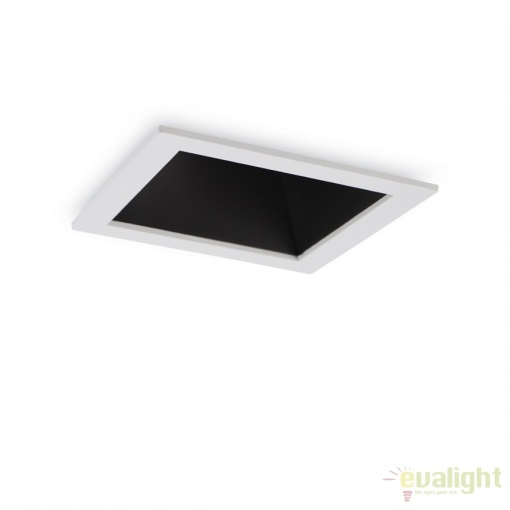 Spot LED incastrabil design modern GAME FI1 SQUARE alb / negru 192352