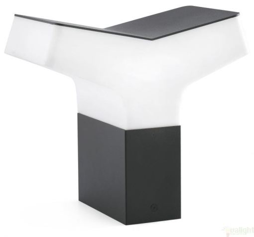 Stalp de exterior modern inaltime 21,5cm cu protectie IP44 TAU 74446