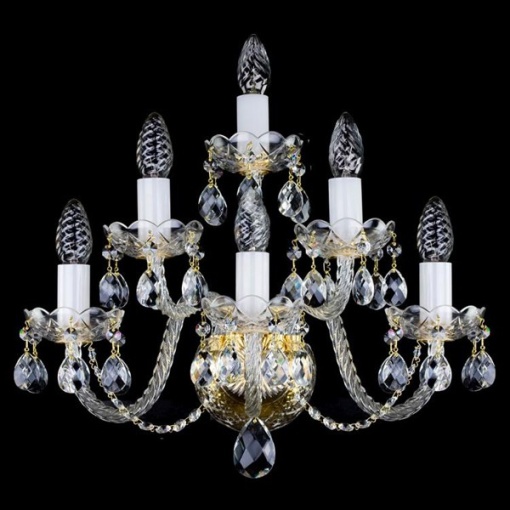 Aplica de perete Cristal Bohemia Exclusive MIRKA VI WL CE