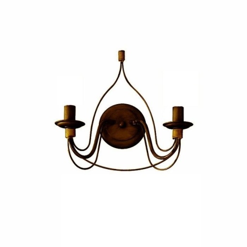 Aplica perete design rustic CORTE AP2 RUGGINE 057200
