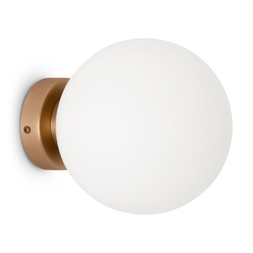 Aplica perete sau tavan design modern Basic form auriu, diametru 18cm - Img 1