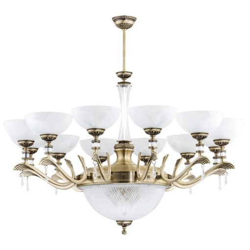 Candelabru 12 brate design clasic realizat manual Farini