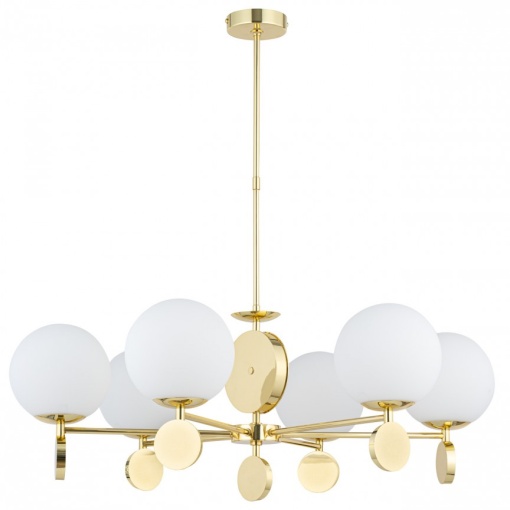 Candelabru 6 brate design clasic din alama DIMARO