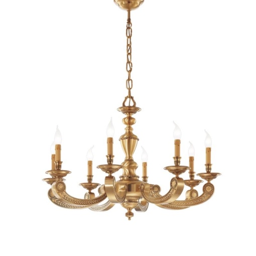 Candelabru 8 brate LUX design clasic realizat manual Alberto