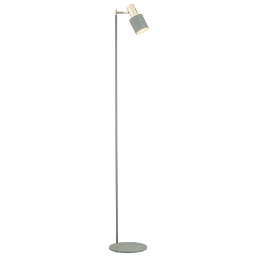 Lampadar / Lampa de podea design minimalist DORIA salvie/alama