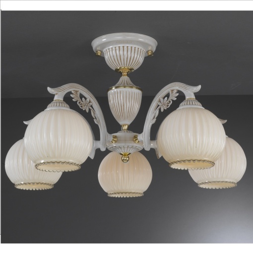 Lustra aplicata cu 5 brate clasica design italian 9670 RA-PL. 9670/5