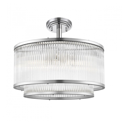 Lustra aplicata eleganta design modern SERGIO crom C0528-05H-F4AC ZL - Img 1