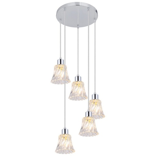 Lustra cu 5 pendule design clasic Hestia 5305 RX
