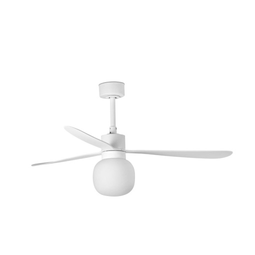 Lustra cu Ventilator si telecomanda AMELIA L BALL LED alb