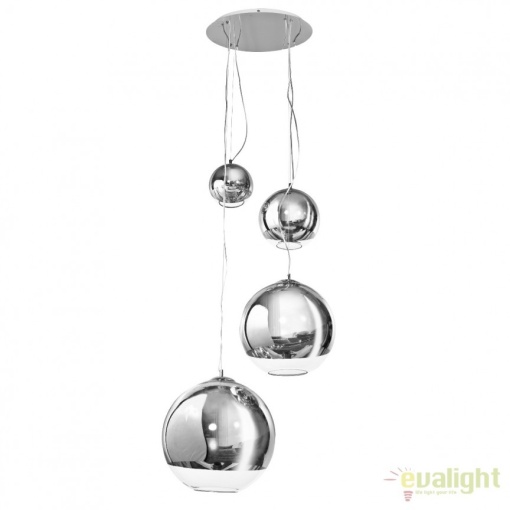 Lustra design modern Silver Ball 4