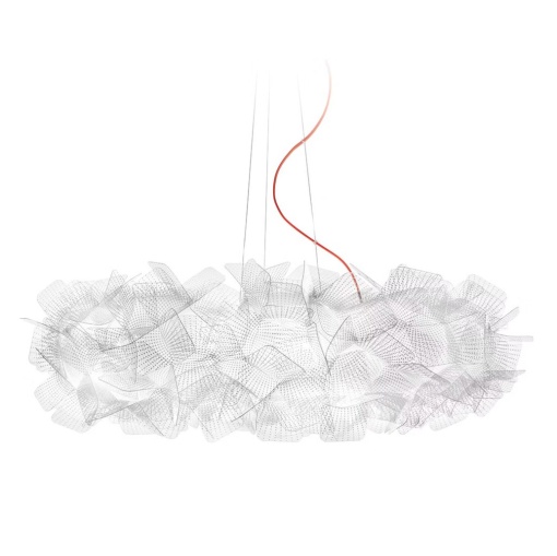 Lustra design unicat realizata manual Clizia Pixel, 78cm